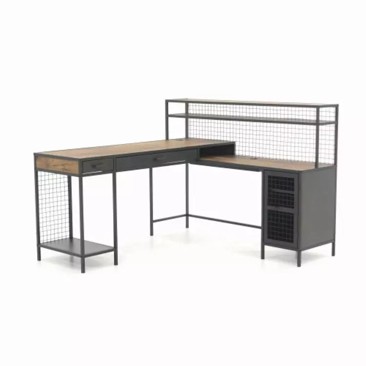 L shaped sauder deals desk